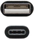 Cabo USB 2.0 3A Nanocable USB-C/M > USB-A/M 3 M Preto image number null
