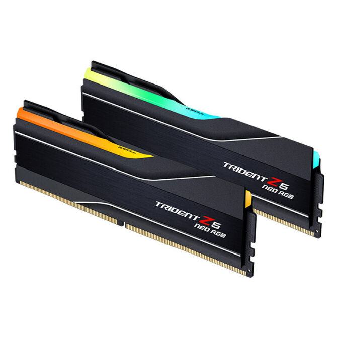 G.Skill Kit 64GB (2 x 32GB) DDR5 6000MHz Trident Z5 Neo EXPO CL32 Black - F5-6000J3238G32GX2-TZ5NR image number 2