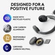 Headset Logitech Zone Wireless 2 UC Bluetooth ANC Grafite image number null