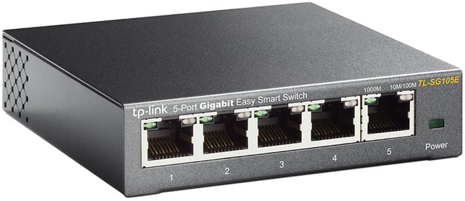 Switch TP-Link TL-SG105E 5 Portas Gigabit Easy Smart image number 1