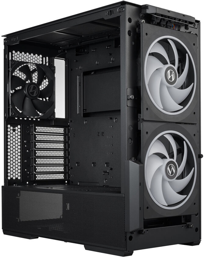 Caixa E-ATX Lian Li Lancool 216 ARGB Preto Vidro Temperado image number 3