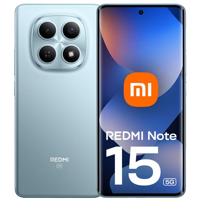 Smartphone Xiaomi Redmi Note 15 5G 6.77" (12 / 512GB) 120Hz Azul image number 0