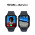 Smartwatch Apple Watch SE 3 GPS 44mm Midnight Aluminium Case with Navy Blue Sport Band - M/L image number null