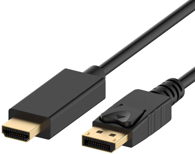Cabo Conversor Ewent DisplayPort 1.2 > HDMI 1.2 Macho/Macho 1 M Preto image number 1
