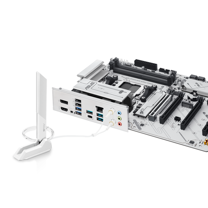 Motherboard Asus B850 MAX Gaming WiFi White image number 5