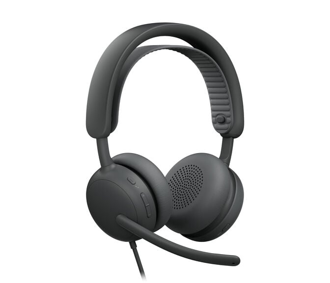 Headset Logitech Zone Wired 2 UC USB-C ANC Grafite image number 4
