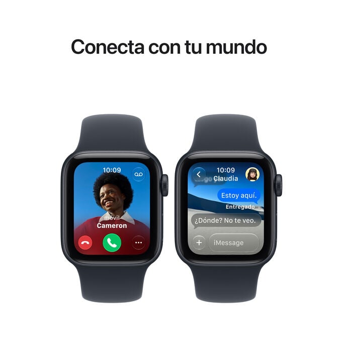 Smartwatch Apple Watch SE 3 GPS 40mm Starlight Aluminium Case with Sand Sport Band - S/M image number 4