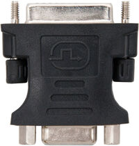 Adaptador Nanocable DVI 24/5/M > VGA/F Preto