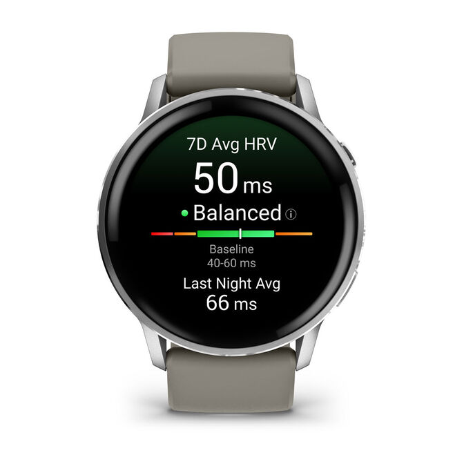 Smartwatch Garmin Venu 4 45mm Prateado/Cinzento image number 1