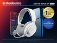 Headset Steelseries Arctis Nova 3P Wireless/Bluetooth Branco image number null