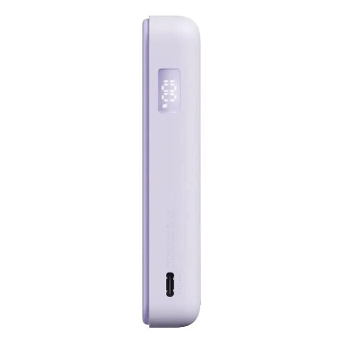 Powerbank Xiaomi 33W Magnetic Power Bank 10000 com Suporte Incorporado Roxo image number 3