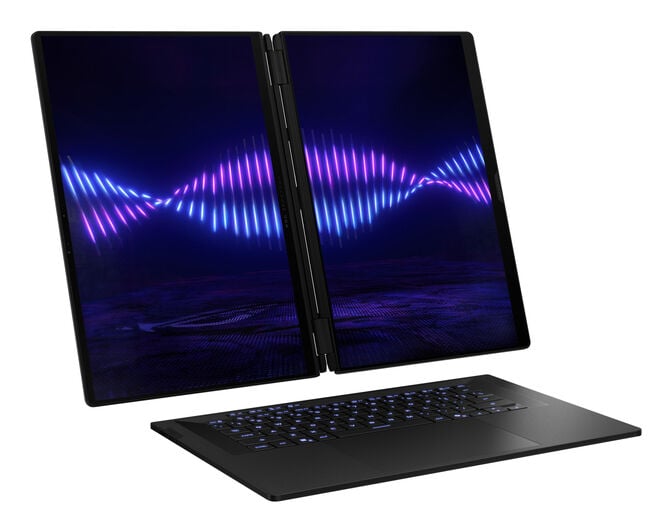 Port&aacute;til ASUS ROG Zephyrus Duo GX651AR 2x16" Ultra 9 386H 32GB DDR5 1TB RTX 5070 Ti OLED 3K Touch 120Hz W11 + Rato + Mochila image number 4