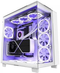 Caixa ATX NZXT H9 Elite Branca Vidro Temperado