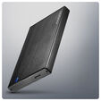 Caixa Externa AXAGON EE25-XA6C para SSD/HDD 2.5" USB-C, SATA 6G, Aluminio image number null