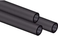 Tubo R&iacute;gido Corsair Hydro X XT PMMA 14mm 1 metro Pack 3 - Acetinado Preto