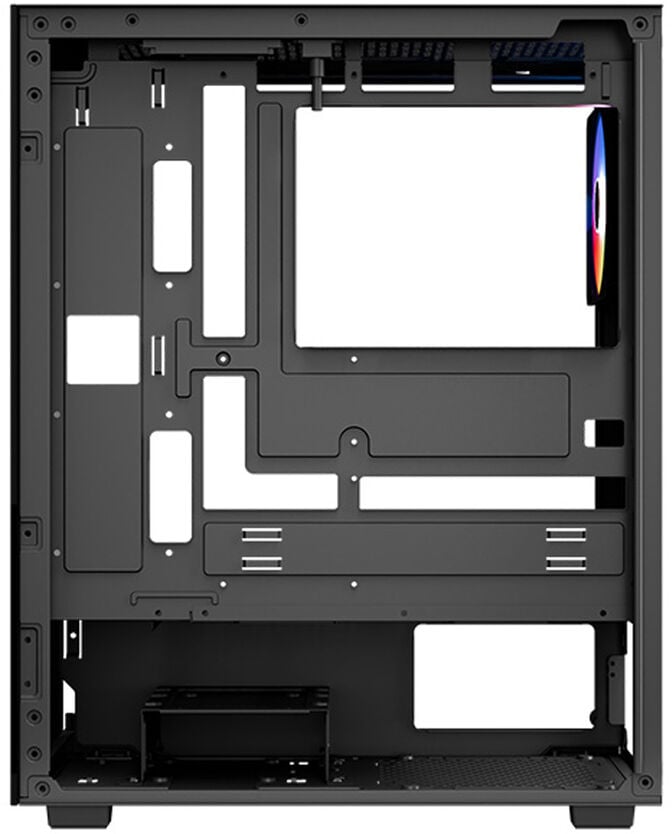 Caixa ATX Aerocool Pivot Vidro Temperado Preto image number 4