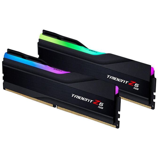 G.Skill Kit 32GB (2 x 16GB) DDR5 7600MHz Trident Z5 RGB CL36 Black - F5-7600J3646G16GX2-TZ5RK image number 3