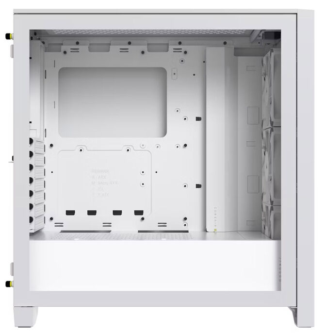Caixa ATX Corsair iCUE 4000D Airflow RGB Branco Vidro Temperado image number 1