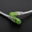 Cabo de Rede Patchcord Nanocable RJ45 CAT.6 UTP AWG26 CCA 7 M Cinza image number null