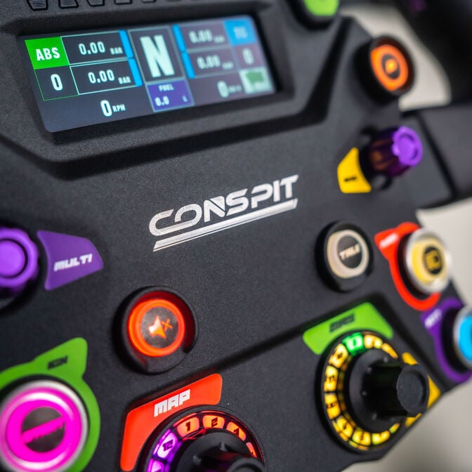 Volante Conspit 310 APEX, ARGB, Display 2.99", Dual Paddles 310mm image number 4