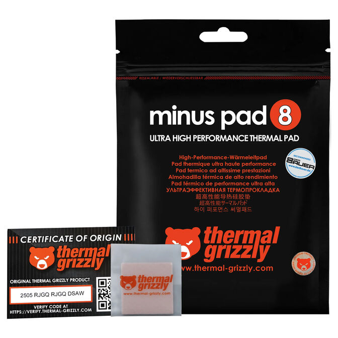 Thermal Pad Thermal Grizzly Minus Pad 8 30 x 30 x 2.0 mm - Pack 2 image number 7