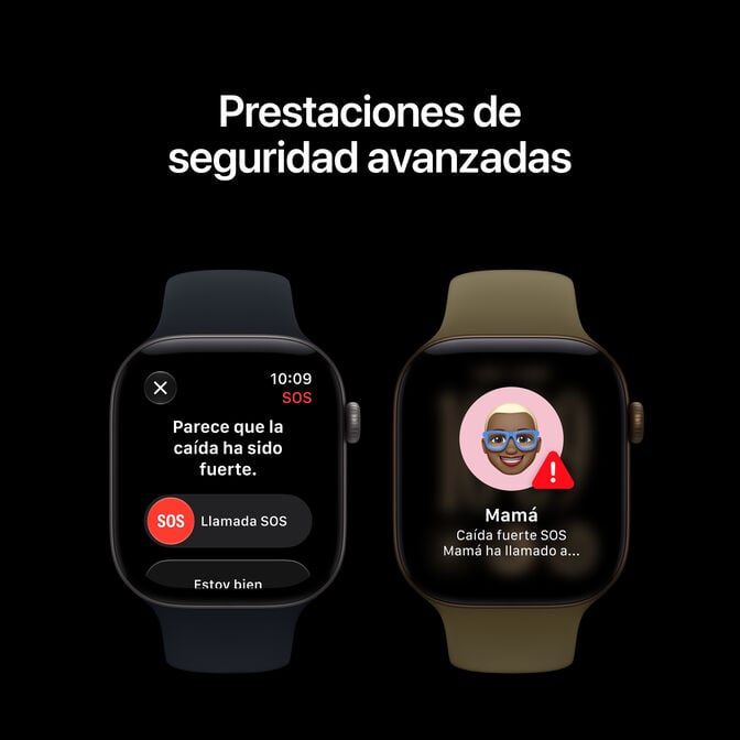 Smartwatch Apple Watch Series 12 GPS + Cellular 46mm Space Grey Aluminium Case with Navy Blue Sport Band - M/L image number 5