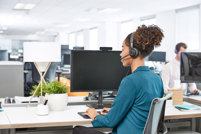 Headset Logitech Zone Wired USB-C Grafite image number 8