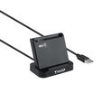 Leitor de Cart&otilde;es Tooq DNI 4.0 e Cart&atilde;o de Cidad&atilde;o USB 2.0 Preto image number null