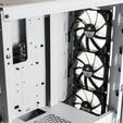 Caixa E-ATX Corsair iCUE 4000X RGB Branco Vidro Temperado image number null