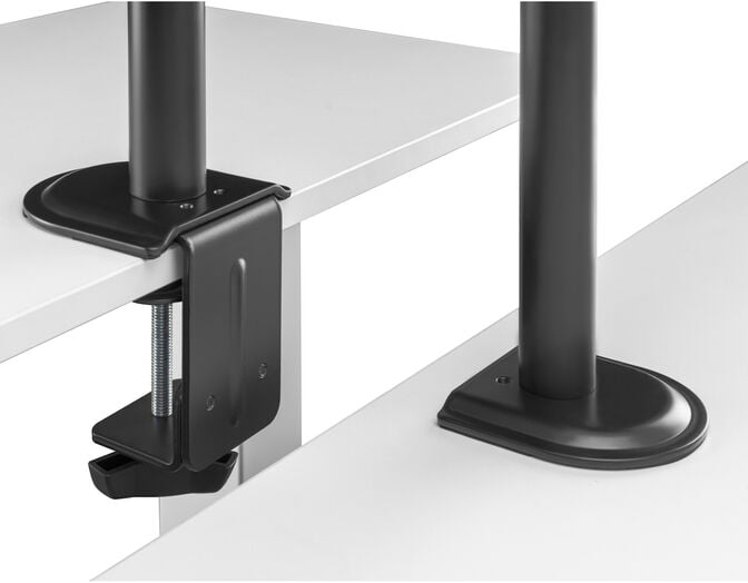 Suporte de Monitor + Port&aacute;til Ewent EW1519 Desk Mounting 13" - 32" Articulado Preto image number 6