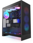 Caixa ATX NZXT H7 Flow RGB Preta Vidro Temperado image number null