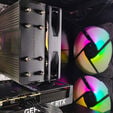 Computador AURA Gamer-PC Ryzen 7 5700X 32GB DDR4 1TB RTX 4060 Ti WiFi W11 image number null