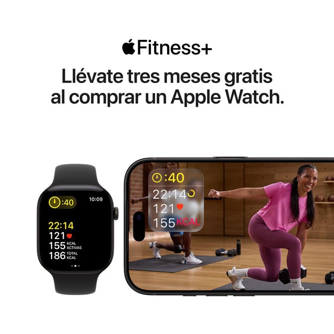 Smartwatch Apple Watch Series 12 GPS + Cellular 46mm Space Grey Aluminium Case with Navy Blue Sport Band - M/L image number 7