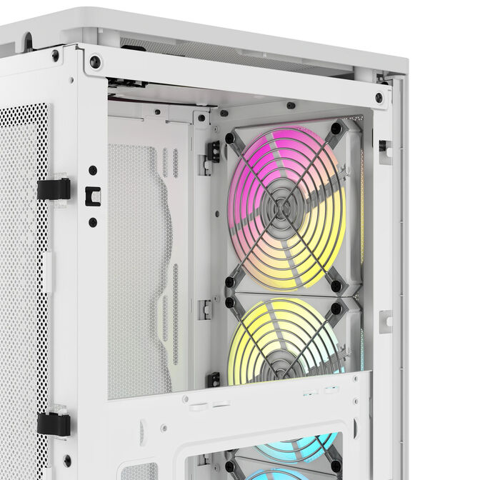 Caixa Mini-ITX Corsair iCUE 2000D RGB Airflow Branco image number 12