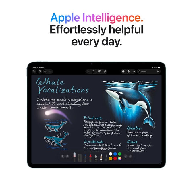 Tablet Apple iPad Air M4 11" Wi-Fi 1TB Azul image number 10