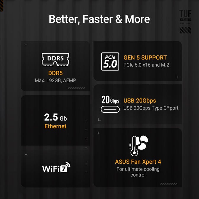Motherboard Asus TUF B850-Plus Gaming WiFi image number 1