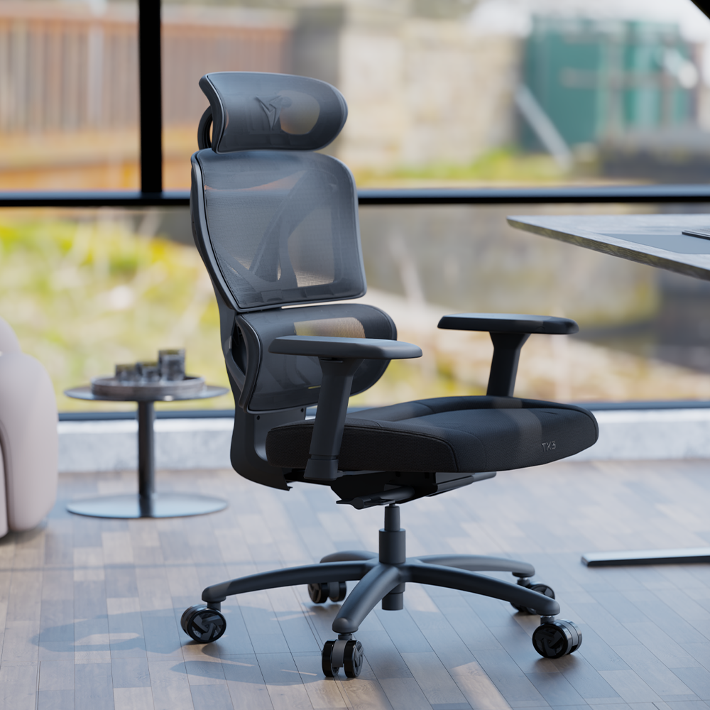Cadeira ergonómica TX3 Cushion num espaço de trabalho